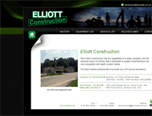Tablet Screenshot of elliottconstruction.ca